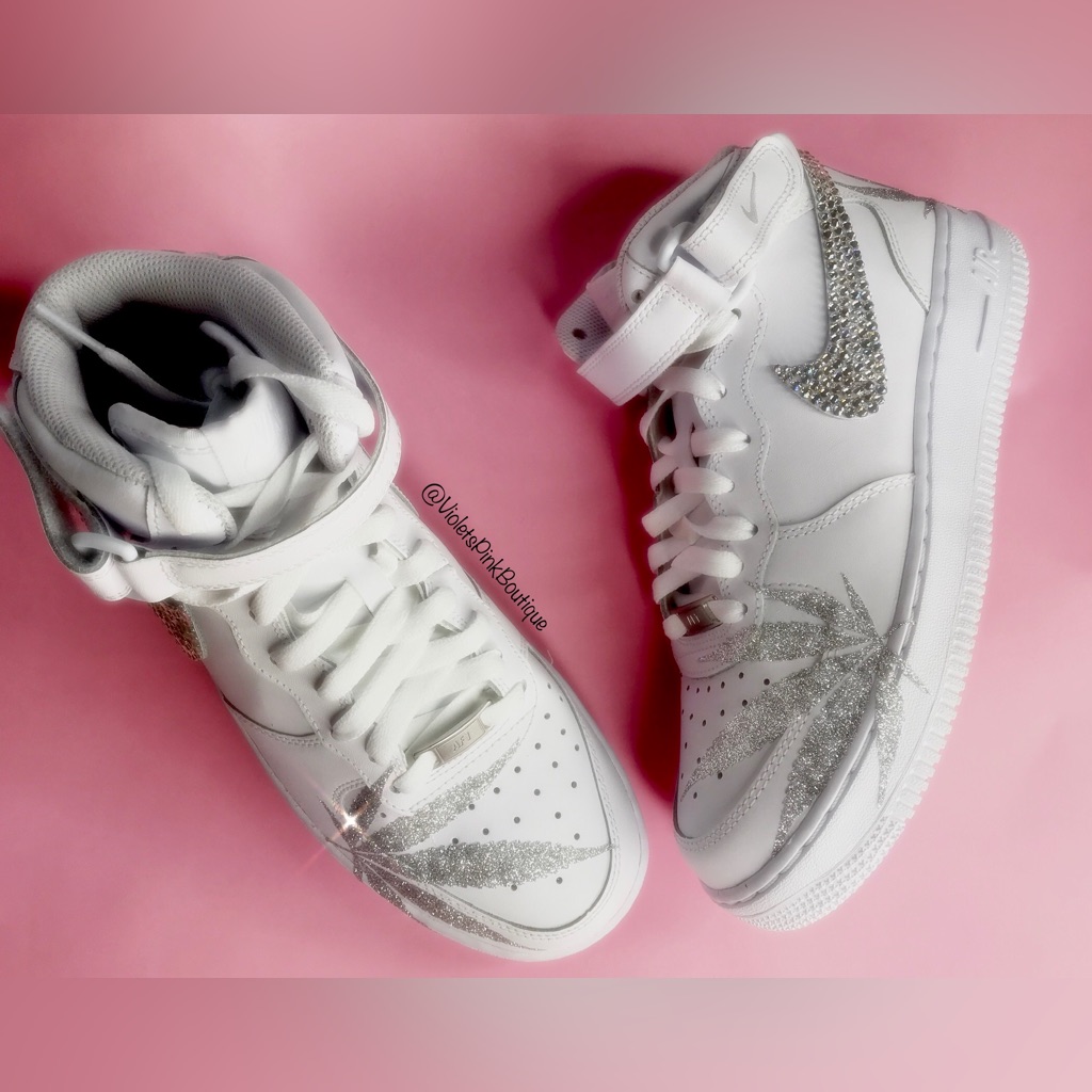 Mens Size 8.5 Custom Nike Air Force 1